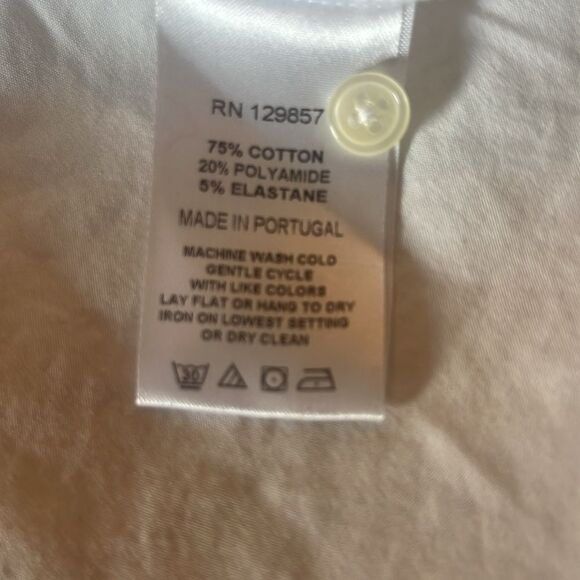 The Shirt by Rochelle Behrens THE FLUTTER SHOULDER SHORT SLEEVE SHIRT , … - Picture 7 of 7